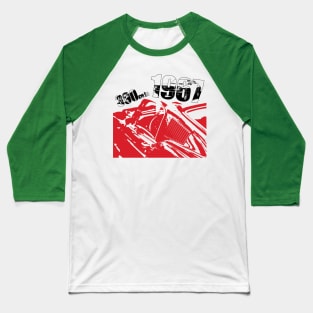 1967 Mustang silhouette Baseball T-Shirt